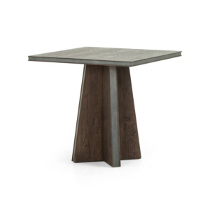 Hinton Bistro Table-Rustic Brown