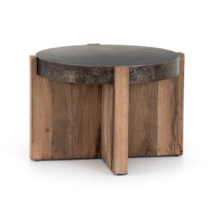 Bingham End Table-Rustic Oak