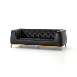 Remington Sofa-86"-Rider Black