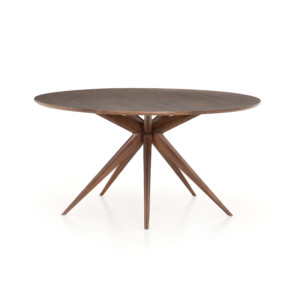 Hewitt Round Dining Table-Acorn