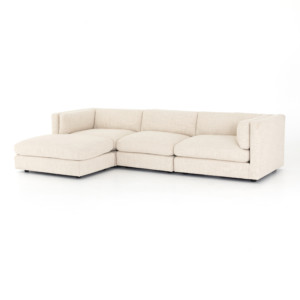 Cosette 3 Piece Sectional W/ Ottoman