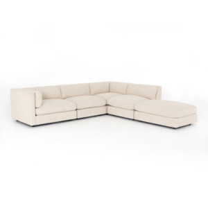 COSETTE 4 PIECE SECTIONAL W/ OTTOMAN