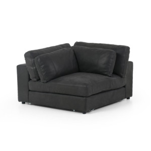 Bloor Sectional Corner-Umber Black