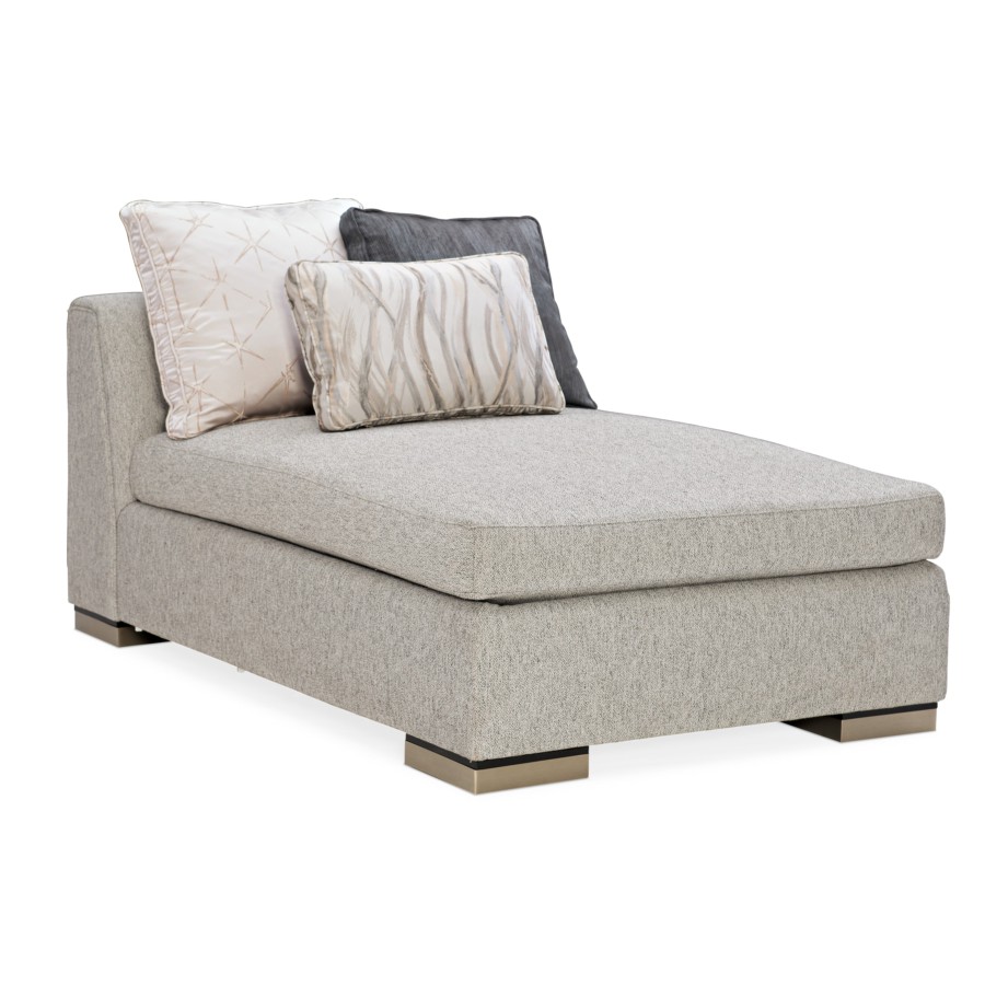 EDGE ARMLESS CHAISE