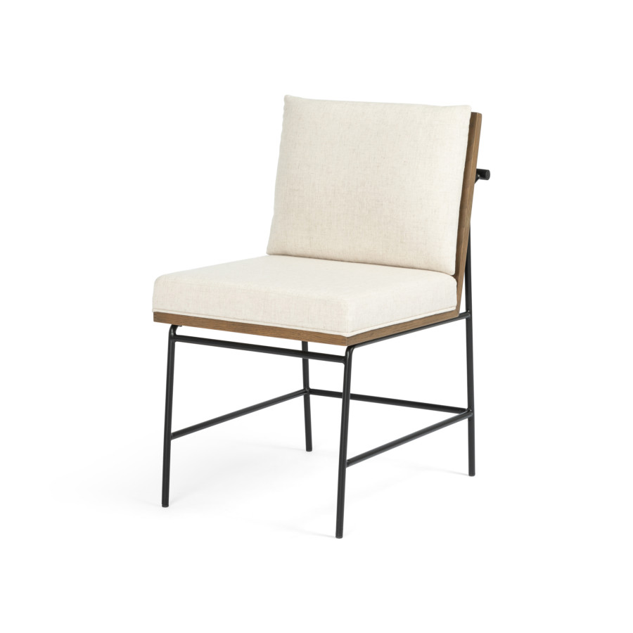 Crete Dining Chair-Savile Flax