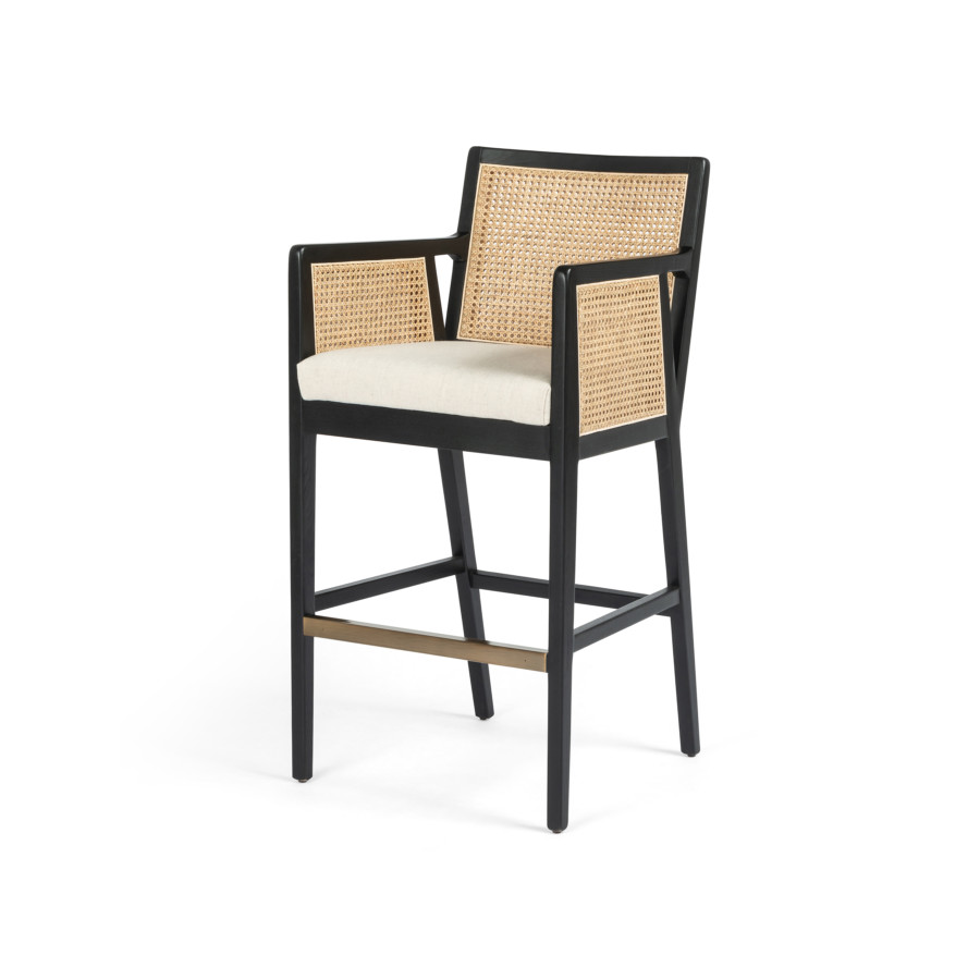 ANTONIA CANE BAR + COUNTER STOOL