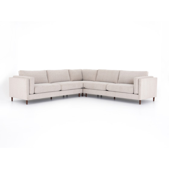 Elijah 3 Pc Sectional-Clancy Beige