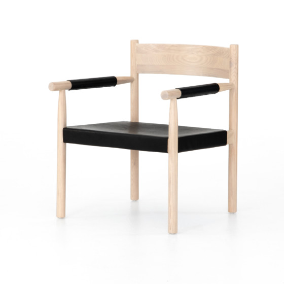 Acton Chair-Ebony Natural