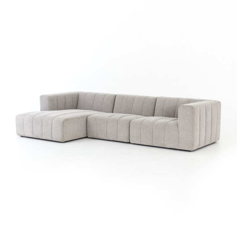 Langham Channeled 3-Pc Sectional-Laf Ch
