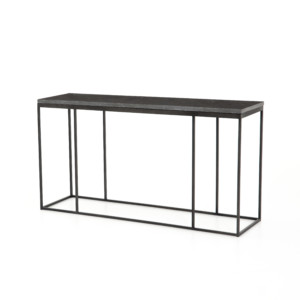 Harlow Console Table-Bluestone/Gunmetal