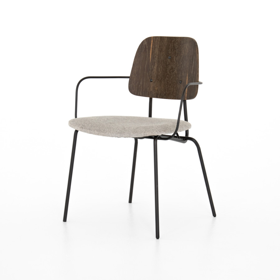 Samuel Dining Chair-Gabardine Grey