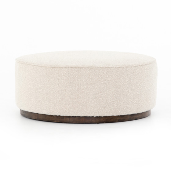 SINCLAIR LARGE ROUND OTTOMAN