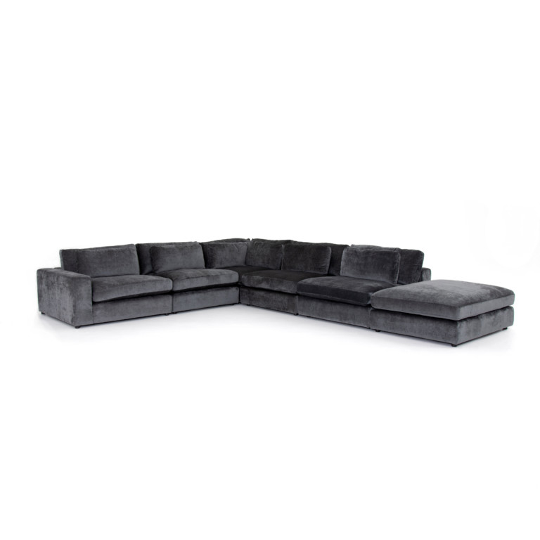 Bloor 5 Piece Sectional Laf W/ Ottoman