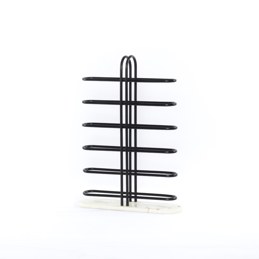 Blaze Wine Rack-Matte Black