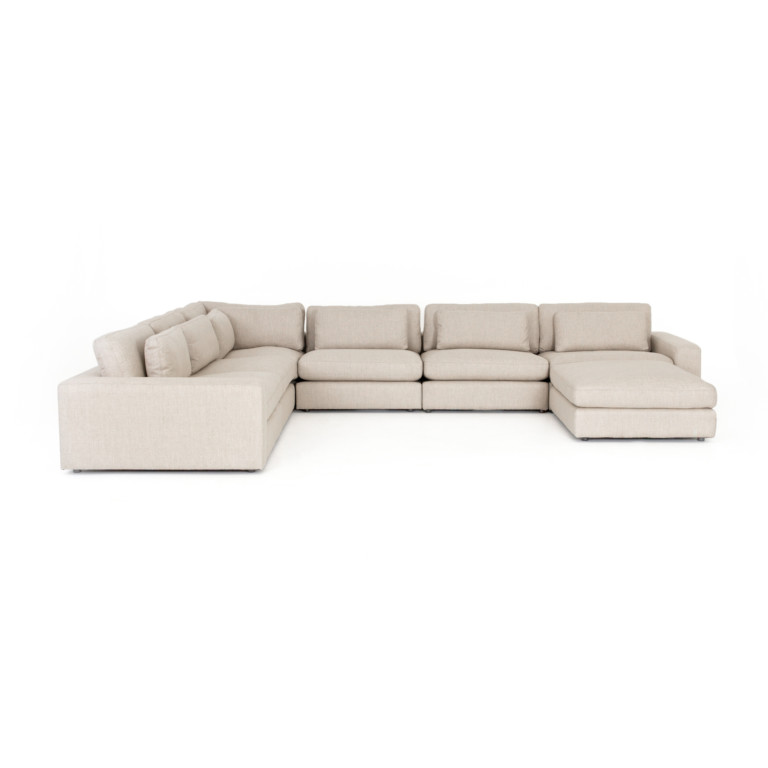 Bloor 6-Pc Sectional W/ Ottoman-Essence