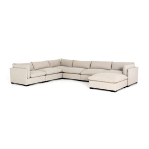 WESTWOOD 6-PIECE SECTIONAL W/ OTTOMAN